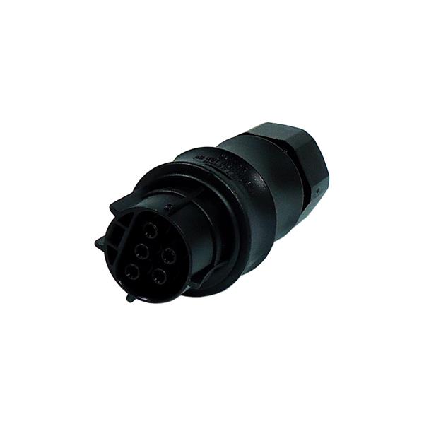 Conector Circular de Potência Fêmea 5 Vias para Cabo Wieland RST20I5S B1 ZR1 SW 96.051.4053.1 36839 36839