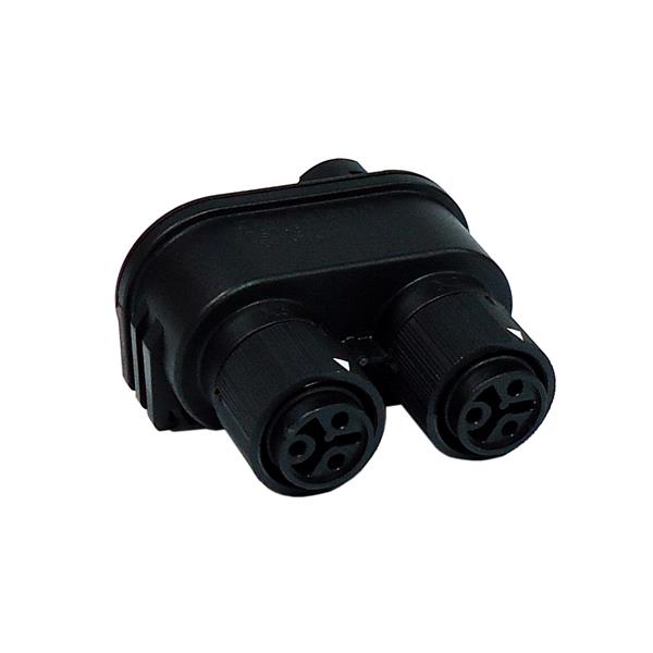 Conector Distribuidor Expansor 3 Vias M16 Wieland RST16I3V 2P1 TGVG SW 46.030.1253.1 36786 36786