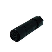 Conector Circular Fêmea 3 Vias M16 para Cabo Wieland RST16I3 S B1 ZT4 SW 46.031.4553.1 36787 36787 