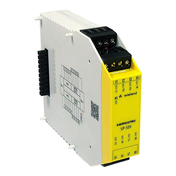 Módulo de Entrada/Saída Digital CLP Wieland SP-SDI8-P1-KA 24 VCC R1.190.0050.0 36859 36859