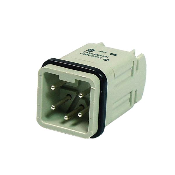 Contato Macho 4P+T Wieland MIN STS 4 2,5 25 AG 73.310.0453.0 36829 36829