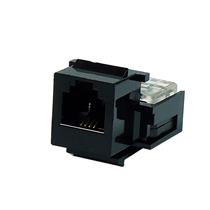 Keystone RJ11 Fêmea 4 Vias Preto 22567 22567 