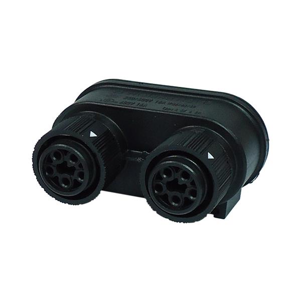 Conector Distribuidor Expansor 5 Vias M20 Wieland RST16I5V 2P1 TGVG SW 46.050.1253.1 36875 36875