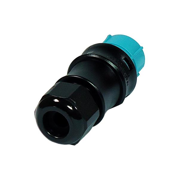 Conector Circular de Potência Fêmea 6 Vias para Cabo Wieland RST20I6S B1 ZR1 TB04 96.061.4053.6 36874 36874