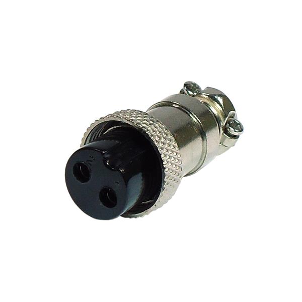 Conector Mic Fêmea Fluxus 2 Pinos 36984 36984