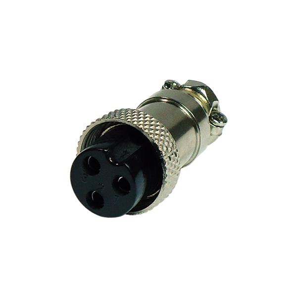Conector Mic Fêmea Fluxus 3 Pinos 36986 36986