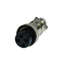 Conector Mic Fêmea Fluxus 4 Pinos 36988 36988