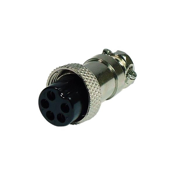 Conector Mic Fêmea Fluxus 5 Pinos 36990 36990
