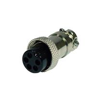 Conector Mic Fêmea Fluxus 5 Pinos 36990 36990