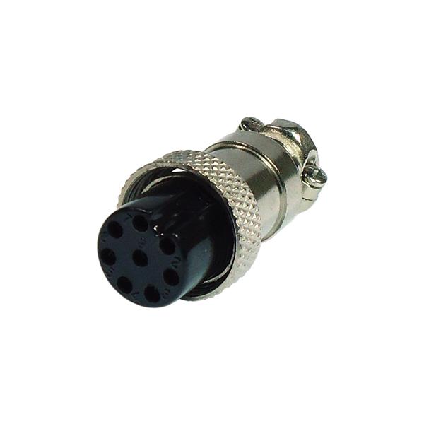 Conector Mic Fêmea Fluxus 8 Pinos 36996 36996