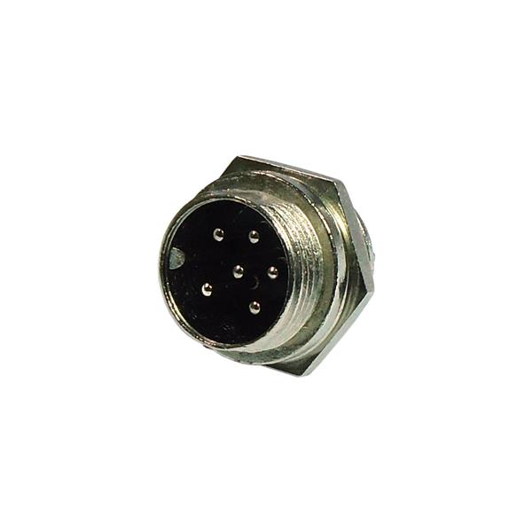 Conector Mic Macho Fluxus 6 Pinos 36993 36993