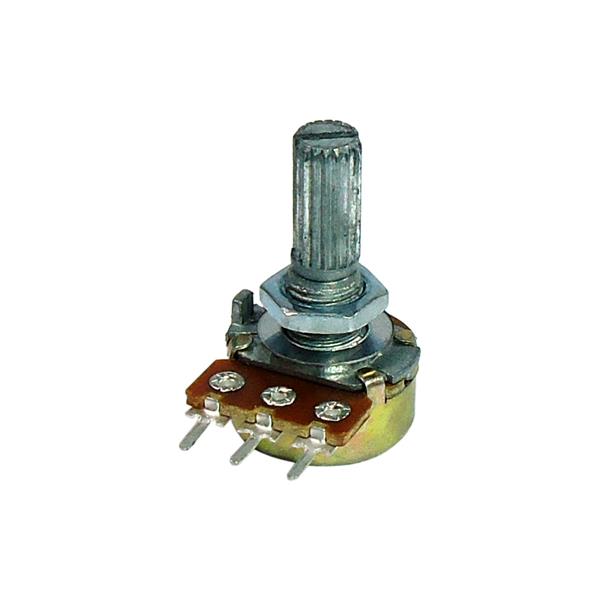 Potenciômetro de Carvão sem Chave Linear 16mm Fluxus L-20 5K 37005 37005