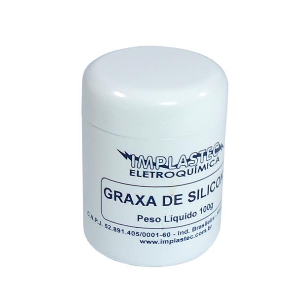 Graxa de Silicone 100 gramas Implastec IGS 200 37091 37091
