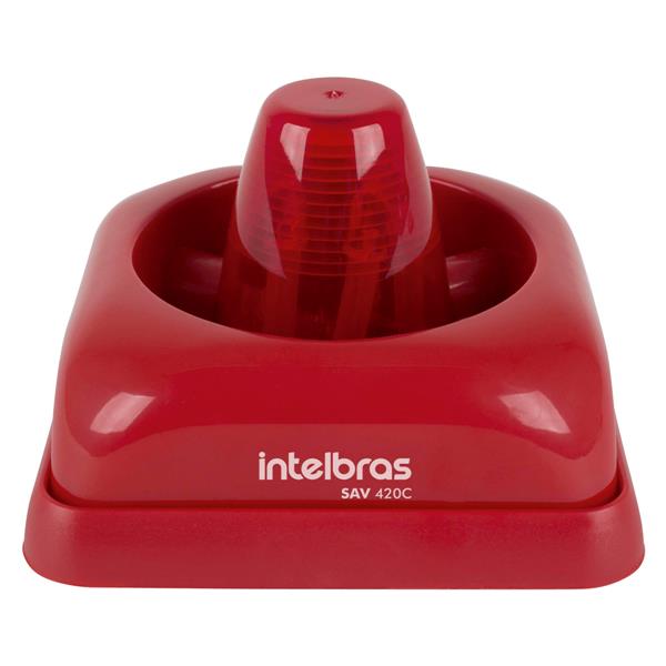 Sinalizador Audiovisual 24V Intelbras SAV 420C 37141 37141