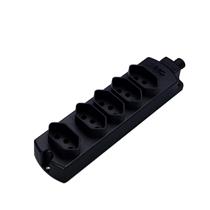 Tomada em Barra 5 Tomadas Preta Margirius TMU5-320 (17773) 37157 37157 