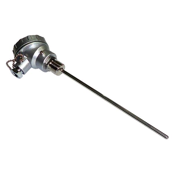 Termoresistência PT 100 6mm x 200mm rosca 1/2" BSP Cabeçote Pequeno 37191 37191