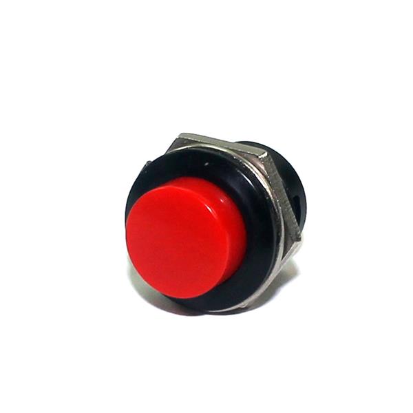 Chave Push Button Fluxus R 13-507 Vermelha 37287 37287