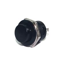 Chave Push Button Fluxus R 13-507 Preta 37290 37290