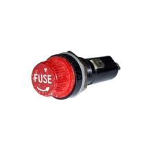 Porta Fusível Vermelho para Painel 6X32 Fluxus FH-102-630-RC 37280 37280