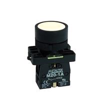 Botão de Comando Pulsante Metaltex P20AFR-W-1A 37433 37433 