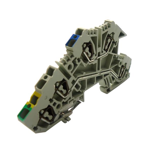 Conector de Passagem Conexão Mola Wieland WKIF 2,5 ND-SL 56.703.9453.0 37461 37461