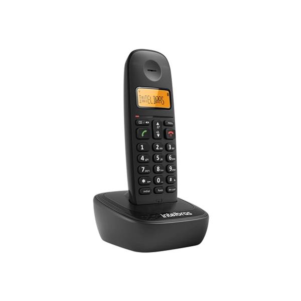 Telefone sem Fio com Identificador de Chamadas Intelbras TS-2510 Preto 37501 37501