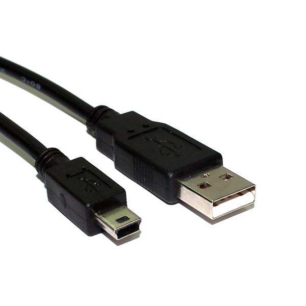 Cabo para Câmera Fotográfica 1,80 metros Mini USB 2.0 5 Pinos 37591 37591