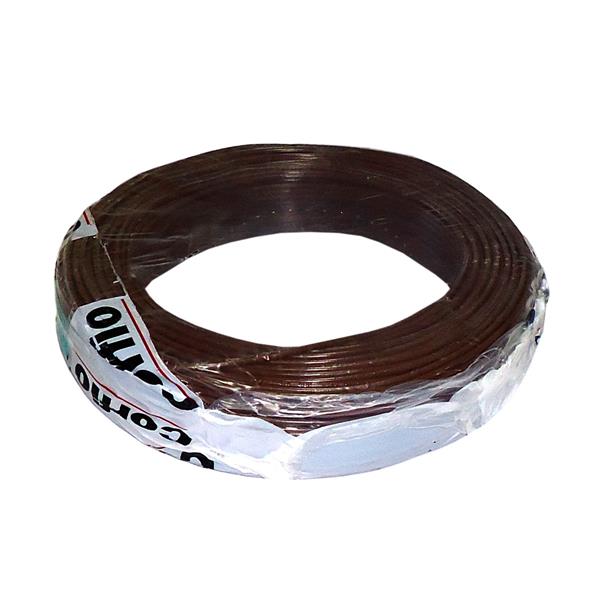 Cabo Flex Antichama 750V BWF 1,50mm² Marrom Corfio rolo com 100 mts 37610 37610