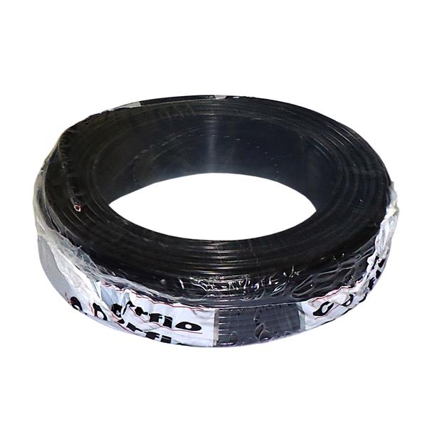 Cabo Flex Antichama 750V BWF 2,50mm² Preto Corfio rolo com 100 mts 37614 37614