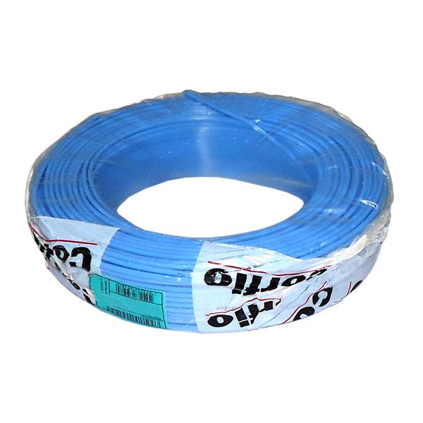 Cabo Flex Antichama 750V BWF 4,00mm² Azul Corfio rolo com 100 mts 37618 37618