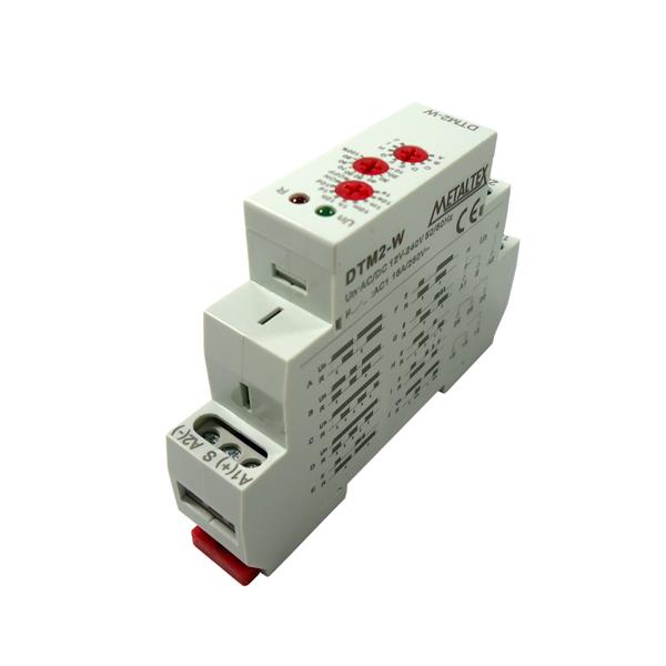 Temporizador Multi-Função Metaltex DTM2-W 12-240VCA/CC 37785 37785