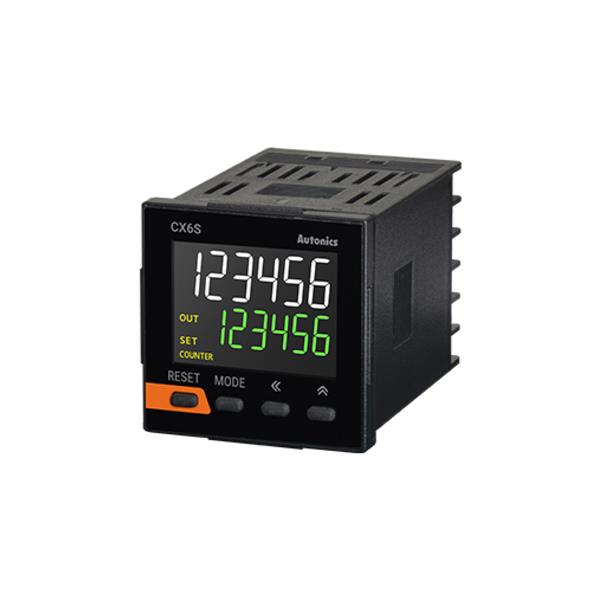 Contador e Temporizador 24VCA/24~48VCC Autonics CX6S-1P2 38053 38053