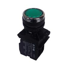Botão de Comando Pulsante Iluminado Eaton A22-RLT-GN/K10/24 70024635 38247 38247