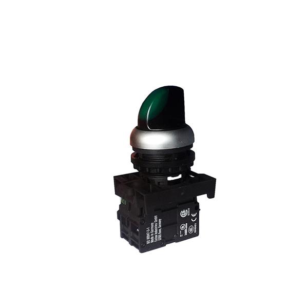 Chave Seletora Iluminada 2 Posições com Retorno Eaton M22-WLK-G/K10/24 70024746 38234 38234