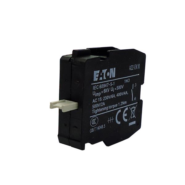 Bloco de Contato 1NA para Botão de Comando Eaton A22-EK10 254454 38237 38237