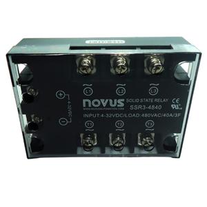 Relé de Estado Sólido Trifásico Novus SSR3-4840 37907 37907 