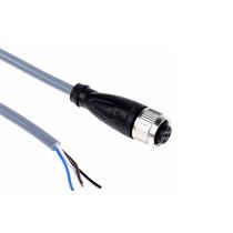 Cabo Conector para Sensor 180° 4 Pinos 5mts Pepperl+Fuchs V1-G-5M-PVC 035073 38005 38005