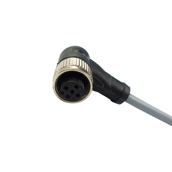 Cabo Conector para Sensor 90° 5 Pinos 5mts Pepperl+Fuchs V15-W-5M-PVC 109482 38006 38006