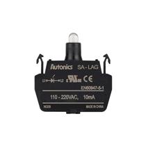 Bloco de Iluminação LED Verde Autonics SA-LAG 38390 38390 