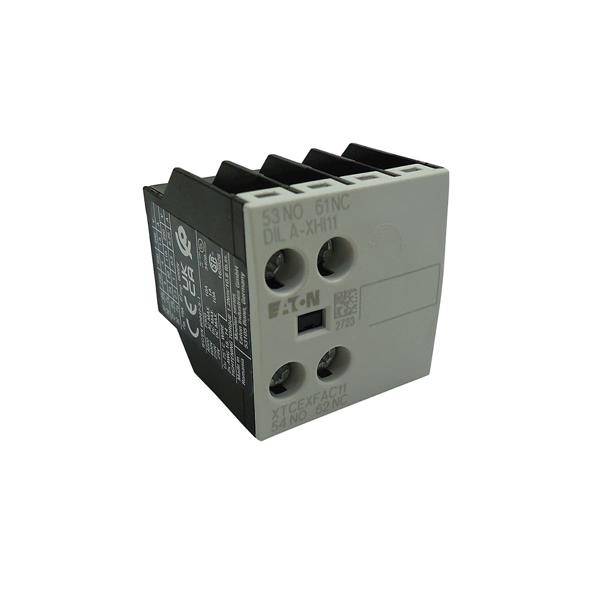 Bloco de Contato Auxiliar Frontal 1NA+1NF Eaton DILA-XHI11 276421 38606 38606