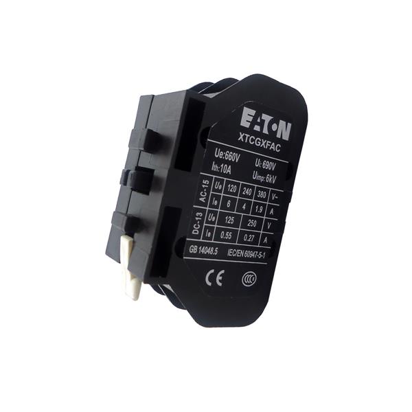Bloco de Contato Auxiliar Frontal 2NA Eaton XTCGXFAC20 167941 38659 38659