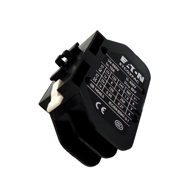 Bloco de Contato Auxiliar Frontal 2NF Eaton XTCGXFAC02 167943 38661 38661