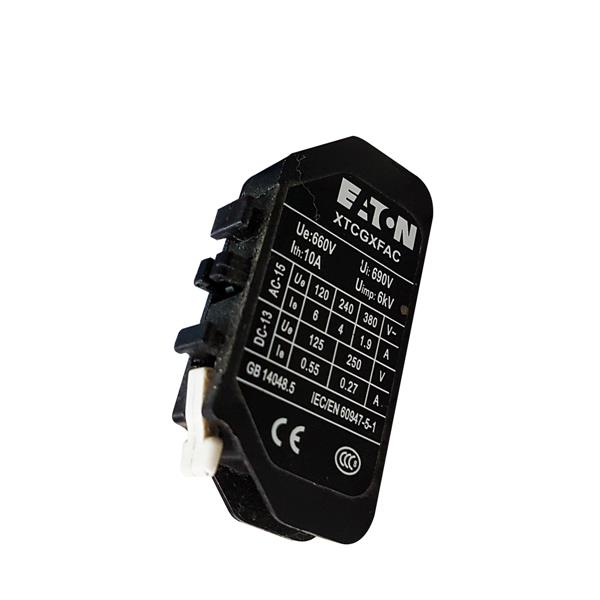 Bloco de Contato Auxiliar Frontal 1NA Eaton XTCGXFAC10 167939 38654 38654