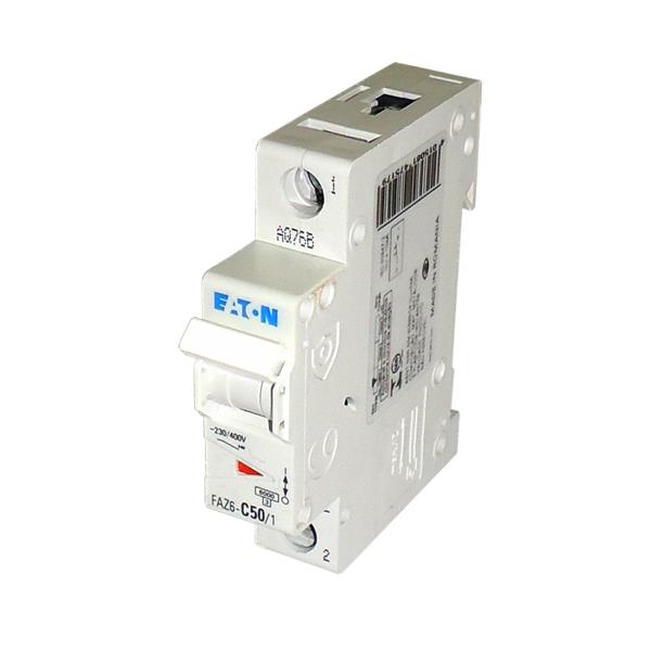 Mini Disjuntor Eaton FAZ6-C50/1 150712 38710 38710