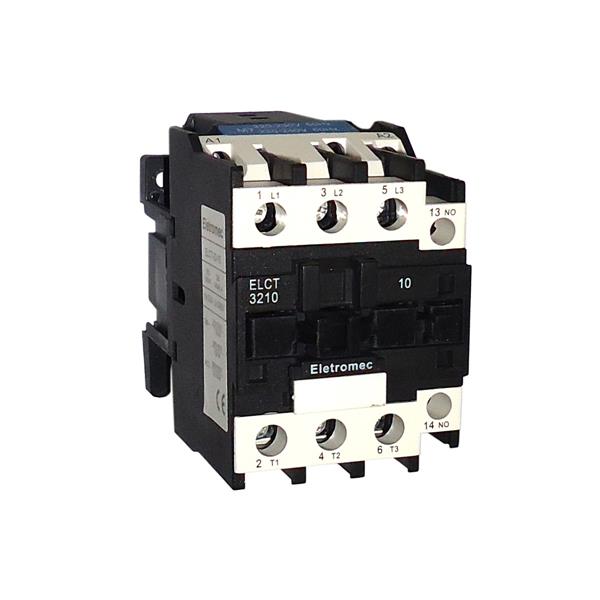 Contator Tripolar 32A 220VCA 50/60HZ Eletromec ELCT32-10-220V 38764 38764