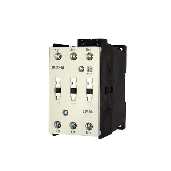 Contator Tripolar 65A 24VDC Eaton XTCG065D00B0 177197 38771 38771