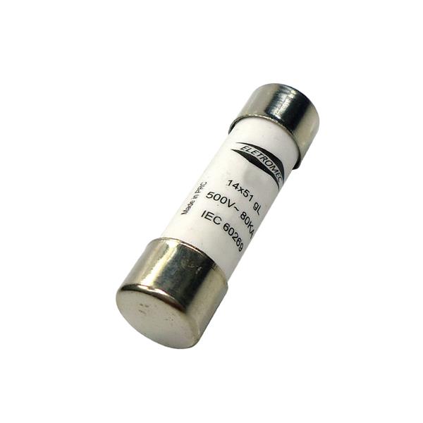 Fusível Cartucho Retardado 14x51mm 10,00A Eletromec C1451GL50010C 38746 38746