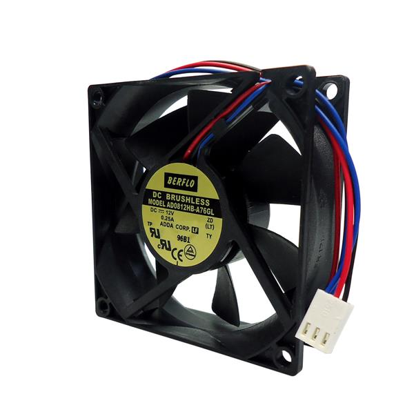 Microventilador Axial 80x80x25mm 12VCC AD0812HB-A76GL 38788 38788