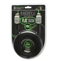 Cabo HDMI Flat Desmontável 2.0 4K HDR 3M 19 Pinos Chip Sce 018-9803 38885 38885
