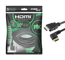 Cabo HDMI 2.0 4K 90° Ultra HD 3M 19 Pinos Chip Sce 018-3323 38889 38889 